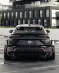 Black Lamborghini Body URUS Upgraded 1016 Hood Spoiler Wide Body Kit