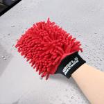 Red Gray Nanoskin Autoscrub Wash Mitt Car Detailing Clay Mitt