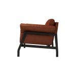 Confortable leisure chairs by Cotton linen fabric upholstered with Ash wood