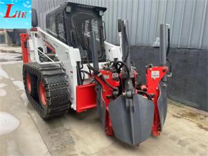 Wholesale Professional skid steer tree spade manufacturers in China skid steer forestry machine from china suppliers