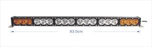 Wholesale Hanka land cruiser 827mm10W crees beams 180W amber 4x4 led light bar from china suppliers