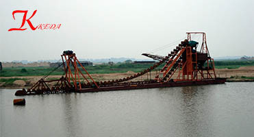 Hydraulic Bucket 200t/H 16M Cutter Suction Dredger For Salt Mining