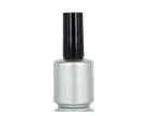 Screw Sealing Empty Glass Nail Polish Bottles 12ml Customized Surfuce Treatment