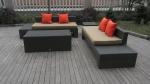 outdoor rattan sofa set