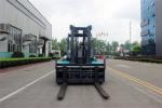 Battery Operated Electric Forklift Truck , Industrial 12 Ton / 10 Ton Electric