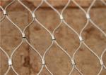 Inox Ferruled 1.2mm Stainless Steel Wire Rope Mesh For Balustrade Infill
