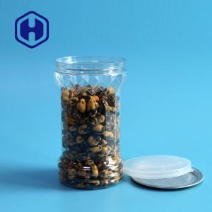 Wholesale 300# 420ml Food Safe Beans Clear Plastic Cans With Aluminum Easy Open End from china suppliers