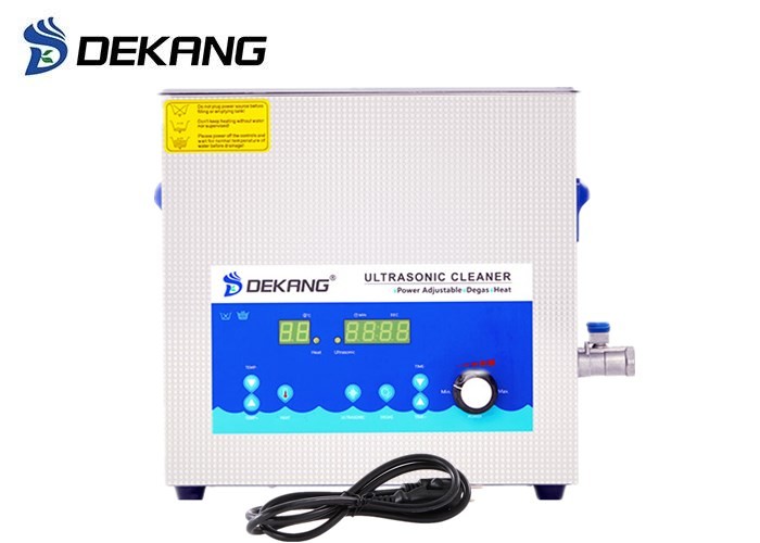 6.5L 0-180W Ultrasound Water Bath , Industrial Grade Sonic Bath Jewellery Cleaner