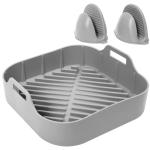 Air Fryer Silicone Pot Food Safe Reusable Air Fryer Silicone Basket