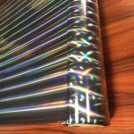 PET / BOPP Holographic Lamination Film / Metallized PET Film For Packaging