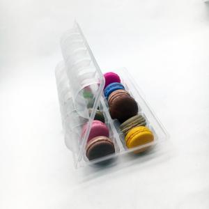 Wholesale PVC/PET plastic packaging tray macaron/cake/candy packaging from china suppliers