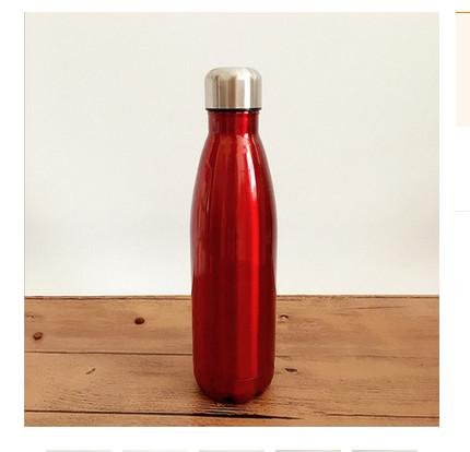 Virson Vacuum insulated Coke Shape 350/500/750ml stainless steel water bottle