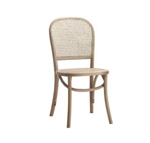 Wholesale SGS Certificate Length 46cm Rattan Garden Chairs , Bistro Wicker Chair from china suppliers