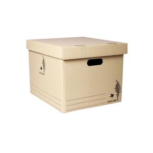 Wholesale Custom Size Office Paper Box Matt Lamination , Square Office Moving Boxes from china suppliers