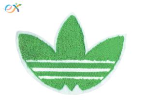 Wholesale Custom Adidas Logo Laser Cut Border Chenille Embroidery Patches For Clothing from china suppliers