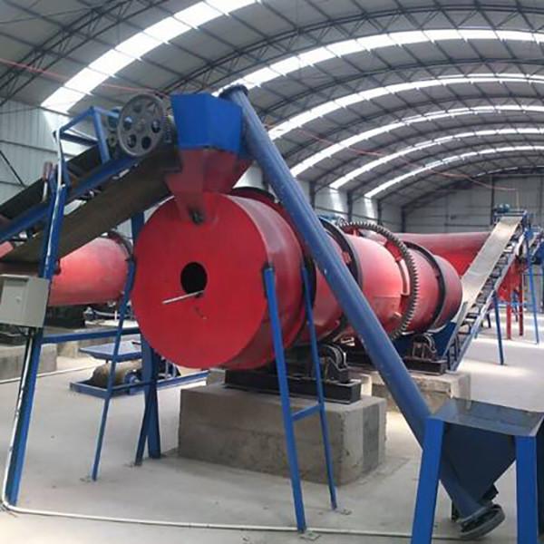 Livestock Manure Organic Fertilizer Production Line 380V organic fertilizer