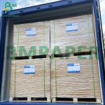 300g+15g PE One Side Coated Oilproof Brown Kraft Paper For Packing