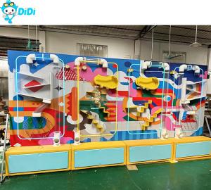 Wholesale Customized Ocean Ball Wall Science Equipment Kids Interactive Tube Ball Wall Games from china suppliers