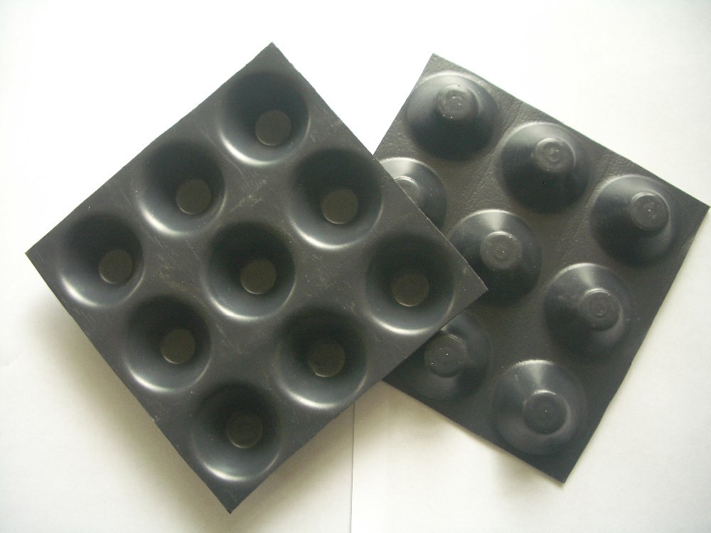 Green Roof System HDPE Drainage Board and Dimple Membrane for Construction Waterproof