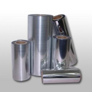Wholesale 25um Vacuum Metalized CPP Film , Silver Printed Packaging Film from china suppliers