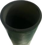 Cylindrical Induction Furnace Crucible Silicon Carbide Graphite Metal Melting