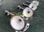 Stainless Steel Alumina Ceramic Pipe Eco Friendly Ceramic Lined Pipe Elbows