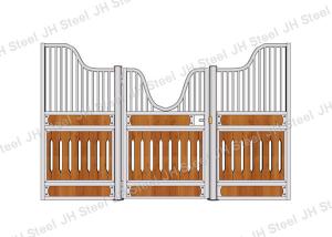 Wholesale Wooden Horse Stall Panels Sliding Door Equestrian Horse Stable CE IOS Listed from china suppliers