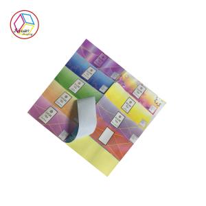 Wholesale Colorful Gift Wrapping Paper / Self Adhesive Printer Paper Sticker Label from china suppliers
