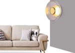 Modern Wall Indoor Led Bedside Hotel Gold Small Glass Wall Lamp