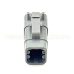 6 Pin DTM06-6S ATM06-6S Automotive Connector Housing DTM Series Plug Gray Plug