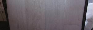 Wholesale medium brushed white grain lacquered oak parquet floor from china suppliers