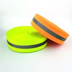 Colorful Soft High Visible Reflective Webbing For Clothing Sportswear Jackets