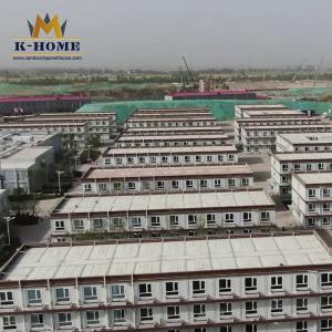 Wholesale Container Apartment Complex Prefab Camp 3 Story Manufactured Homes from china suppliers