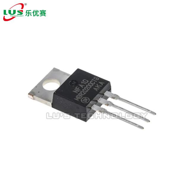 Amp 200V Discrete Semiconductor Products MBR20200 Schottky Barrier Rectifier TO