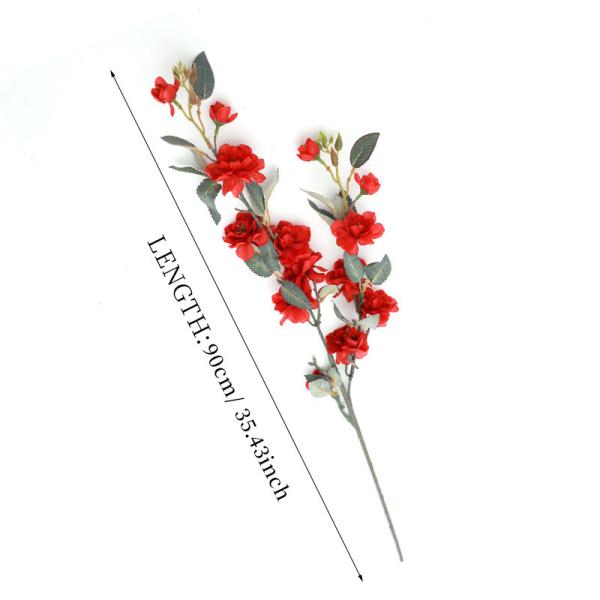 Simulated Camellia Wedding Decoration Fake Flower Hotel Wedding Scenery