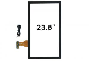 Wholesale 23.8 Inch Projected Capacitive Touch Sensor With Strengthened Cover Glass Bonded On from china suppliers