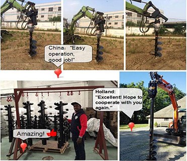 Earth drill digging tolls auger drilling equipment drill bits for excavator