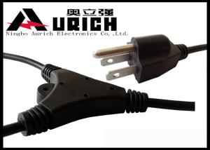 Wholesale NEMA Male End Type Electric 3 Prong Power Cord For Home Appliance / Office Equipment from china suppliers
