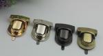 Fashionable design bag fitting zinc alloy gold color snap press locks for purse