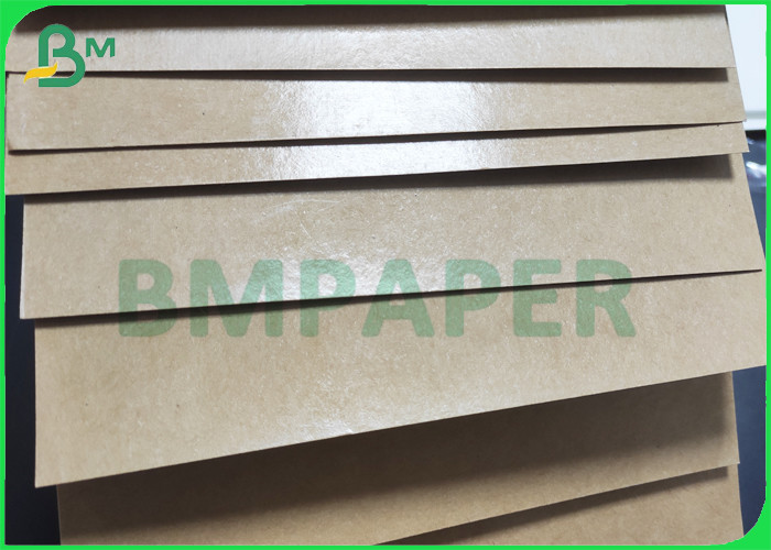 60g 150g 36'' White & Brown Kraft Paper In Rolls Coating PE Moistureproof