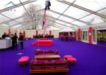 Temporarily Installed Clear Wedding Tents / Clear Party Tents For Outdoor Events