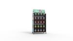 Sheet Shaped Snack Metal Display Rack For Supermarkets Food Packaging