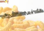 Stainless Steel Snack Food Extruder Machine , 120-150kg/Hr Corn Snack Extruder