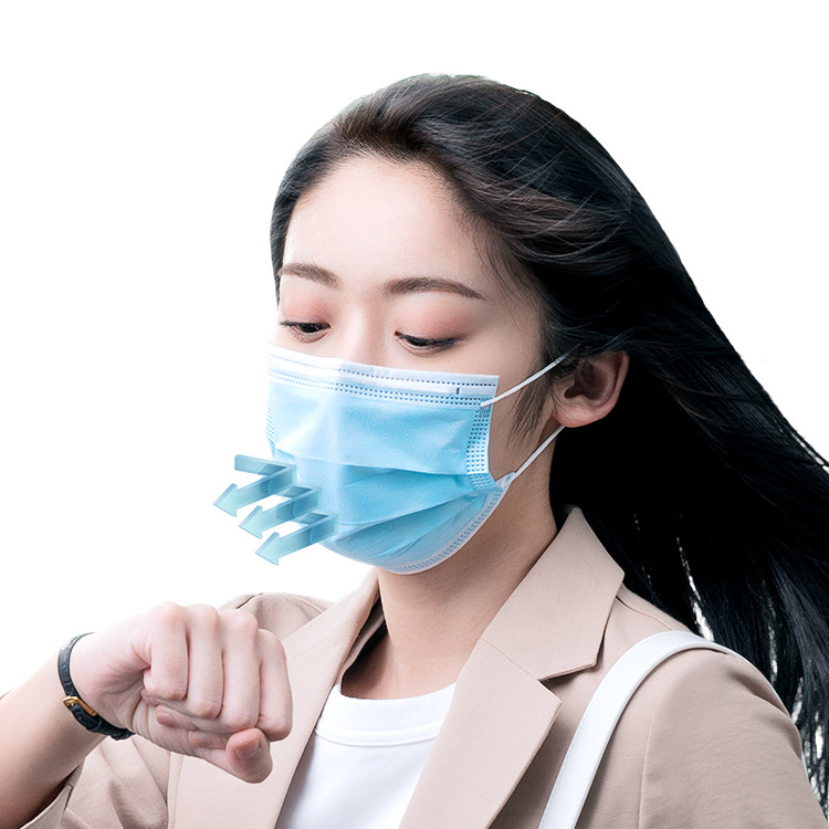 SGS Certified Non Woven Fiber Disposable Face Mask