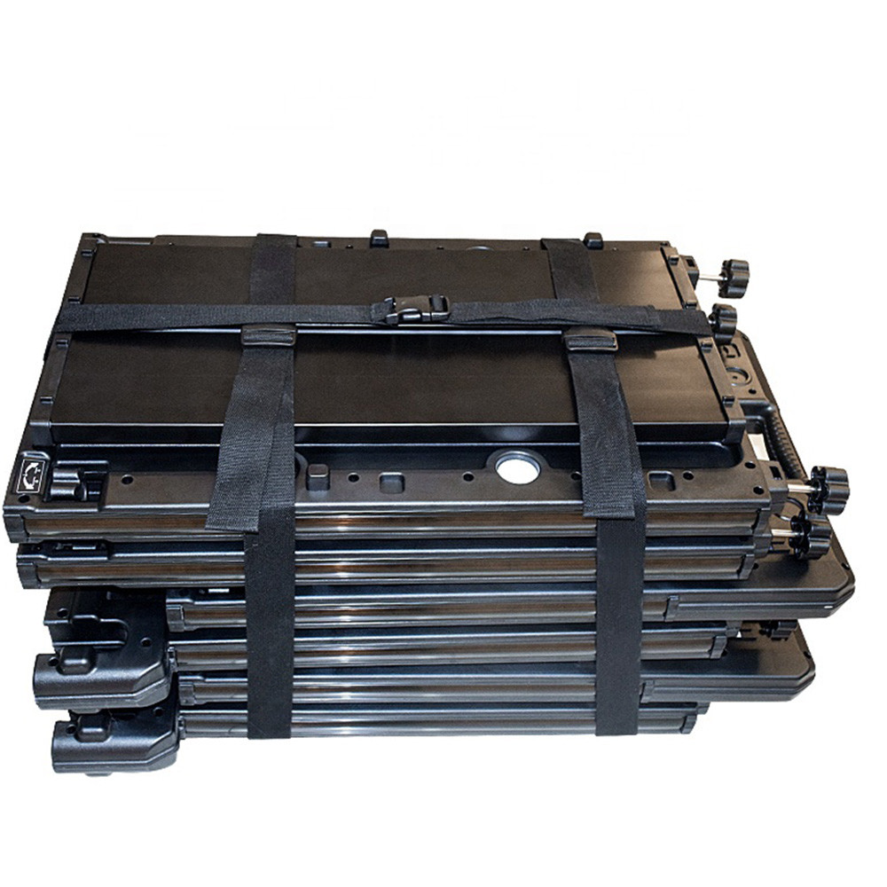 Portable Walk Through Metal Detector Self Diagnostic With Big Touch Screen