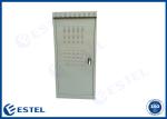 DC48V Fans Welded Outdoor Telecom Enclosure 19 Inch Data Rack Rails