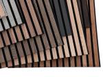 Master Wood Wall Slat Aku Panel Oak Veneer Sound Absorption Panel for Apartments
