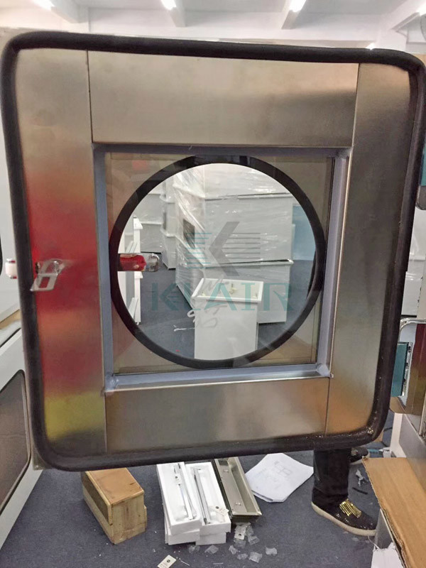 Mechanical Interlock Cleanroom Pass Through Chambers Stainless Steel