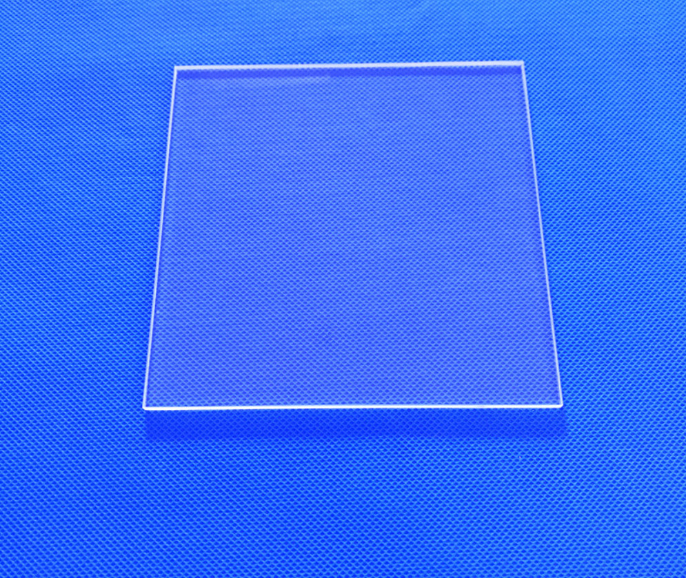Quartz Glass Square Plate High Temperature Resistant Optical Quartz Window Disc 150*150*5mm