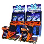 Fashion Motor Racing Game Machine Snow Cross Motorcycle For Children